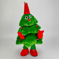 Miniatyrbillede 3 af 3: Elektrisk juletræ plyslegetøj juletræ synger og danser lysende juletræ[HK] Empty-handed Christmas tree
