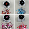 Miniatyrbilde 5 av 5: Tannkrystall Diamant Ornament Diverse Form Farge Tenner Smykker [HK] Blue