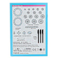 Miniatyrbillede 3 af 5: For Spirograph Design Sæt Tin Tegne Kunst Håndværk Skab Uddannelsesværktøj WS37695[HK]