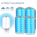 Miniatyrbilde 2 av 5: 4 stk. Insektfelle Kjemikaliefri Refill Insektfelle Langvarig Luktfri Blå Refillpatronsett for ZEVO M364[HK] 4pcs