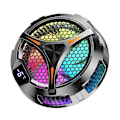 Pikkukuva 2 / 5: X42 Tabletin Jäähdytin RGB Värikäs Valaistus 10cm Magneettinen Puolijohdejäähdytin Tuuletin Tabletille [HK] color