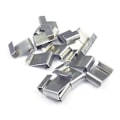 Miniatyrbilde 2 av 3: W/z Type Festeklips Hage Rustfritt Stål Drivhus Glass Reservedel[HK] W(25pcs)