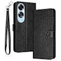 Miniatyrbilde 1 av 5: For Oppo A60 4G Mobiltelefonveske PU Lær Lommebok Stativ Flip Telefondeksel[HK] Style A Multicolor