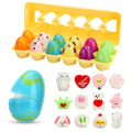 Miniatyrbild 1 av 5: Diy påskägg blind box leksak med öppen ägg överraskning leksaker set påsk leksak kreativ hållbar present festtillbehör[HK] multicolor