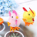 Miniatyrbillede 3 af 5: Plush Optrækkylling Børn Uddannelsesmæssigt Legetøj Optræk Springende Gående Kyllinger Legetøj [HK]