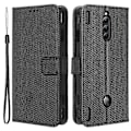 Pikkukuva 1 / 5: ZTE nubia Red Magic 8 Pro+ 5G / Red Magic 8 Pro 5G timanttikuvioinen PU-nahkainen jalustakansi suojakuori lompakkokotelo [HK] Black