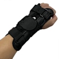 Miniatyrbillede 1 af 5: 1 STK Håndledsskinne Karpaltunnel Beskytter Håndledsstøtte Håndbandage Håndflade Wrap Håndledsskade Brud Fast Ortopædisk Håndledsbind [HK] 1 Pcs Black