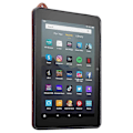 Miniatyrbild 4 av 5: Fodral med handrem, stativ och läderöverdrag för Amazon Fire HD 8 (2024)/(2020) [HK] Style C Multicolor