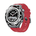 Pikkukuva 1 / 5: Silikoniranneke Huawei Watch Ultimate -kelloon, 3 kpl pidempi malli [HK] Red