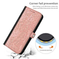 Pikkukuva 3 / 5: Kotelo Samsung Galaxy A53 5G:lle, Premium Pehmeä PU-nahkainen Käännettävä Folio Lompakko Jalustalla Suojaava Yhteensopiva Samsung Galaxy A53 5G Kuoren kanssa [HK] Pink
