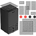 Miniatyrbilde 1 av 4: Støvdeksel Kompatibelt med Xbox Series X-konsoll, Støvfilter Kompatibelt med Xbox Series X, Tommelgrep Kompatibelt med Xbox Series X (2-pa[HK]