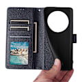 Miniatyrbild 5 av 5: Plånboksfodral för Oppo F27 5G/Reno12 F 4G/Reno12 F 5G/Reno12 FS PU Läderfodral[HK] Style B Multicolor