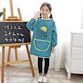 Miniatyrbilde 3 av 5: Kunstforkle for barn Skole Søt Maling Vanntette Forklær[HK] XL style1