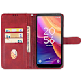 Pikkukuva 3 / 5: Nahkakotelo TCL 501 -puhelimelle [HK] Red
