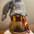 Pikkukuva 5 / 5: Potter-teemainen kääpiösetti Granger Weasley -pehmolelut joulukoristelahja sisustus upouusi