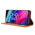 Miniatyrbillede 3 af 5: Til TCL 505 T509K T5094 Etui Retro Læder Magnetisk Lukning Flip Telefon Cover[HK] Style A Multicolor