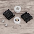 Miniatyrbillede 3 af 5: Halls Drivhus Dør Hjul Udskiftningssæt - 22mm[HK] style1364