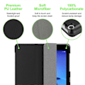 Miniatyrbilde 5 av 5: MediaPad T3 8 (8.0 tommer) Deksel - ekstra tynt - Beskyttelsesdeksel uten Wake Up-funksjon [HK] MediaPad T3 8 (8.0 inch) SATIN BLACK