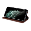 Miniatyrbillede 5 af 5: Læder Etui til iPhone 12 / 12 Pro[HK] Black