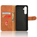 Miniatyrbillede 4 af 5: Læder Flip Cover til Samsung Galaxy A35 5G med Wallet Stand [HK] Brown