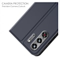 Pikkukuva 5 / 5: ZTE nubia Red Magic 10 Pro 5G -puhelin kotelo PU-nahkaa, korttipidike, jalusta ja magneettilukko [HK] Blue