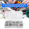 Miniatyrbillede 3 af 5: 100 stk. Glassikringer Assorteret Sæt Industriforsyninger 5 x 20 mm 0,2/0,5/1/2/3/5/8/10/15/20 AMP[HK]