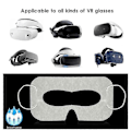 Miniatyrbillede 5 af 5: 100 stk. Universal Engangs VR Øjenmaske Til Quest 3 VR Headset Tilbehør Svedabsorberende Åndbar Øjenbeskyttelse [HK]