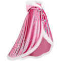Miniatyrbillede 1 af 5: Vendbar Kappe til Børn og Voksne, Påske Halloween Jul Kappe Kostume Vampyr Hexe Troldmand Rollespil Kappe[HK] Pink 140cm