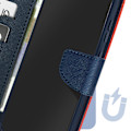Pikkukuva 5 / 5: Kotelo Galaxy S24 Plus / S25 Plus Clapet Lompakko Videoteline[HK] Blue