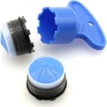 Pikkukuva 2 / 4: Hanan ilmastimen avain ja 16,5 mm hanasuodattimen rajoitin 2 kpl Cache-avain ja 6 kpl hanan ilmastimia [HK] 21.5mm