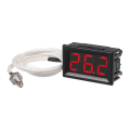 Miniatyrbillede 1 af 5: HK XH-B310 Industrielt Digitalt Termometer 12V Temperaturmåler K-type M6 Termoelement Tester -30~800 Termograf Høj Nøjagtighed med LED-Display Red