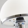 Miniatyrbillede 5 af 5: Nordisk soveværelse sengside LED bordlampe designer Bauhaus lampe enkel glas bordlampe til stue unik belysning[hk] JP PLUG Glass Base
