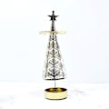 Miniatyrbild 3 av 5: Jul Aromaterapi Ljus Varm Trä Revolving Ljusstake Walking Light[HK]