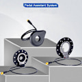 Miniatyrbilde 4 av 5: Sykkel Kraft Pedalassistent Sensor Sykkeldeler 12 Magneter Sykler Pedalsensor[HK] Black C