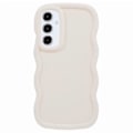 Pikkukuva 2 / 5: WANLONFENG XL -sarja Samsung Galaxy A05s 4G -puhelimelle Aaltoileva reunus TPU-kuori karkaistulla lasikalvolla [HK] Style B Multicolor