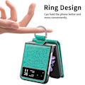 Miniatyrbild 5 av 5: Läderfodral med Litchi-textur för Motorola Razr 40 S202412274918[HK] Green