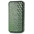 Pikkukuva 5 / 5: Samsung Galaxy A05s 4G Nahkakotelo, kohokuvioitu vinoneliökuvio, lompakkokotelo [HK] Style C Multicolor
