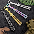 Pikkukuva 5 / 5: HK  sysy Game Chain Butterfly Training Multifunctional Folding Chain Bottle Opener Practice Throwing anc