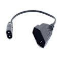 Pikkukuva 1 / 5: C8 Uros - Eurooppa Schoko Cee7/16 Naarasliitin Pistorasia Jatkojohto Pdu Ups 35cm[HK]