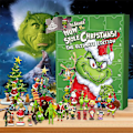 Miniatyrbillede 5 af 5: HKK 2023 Jul Grinch og venner figurer 24 dage nedtælling adventskalender legetøj overraskelse gaver