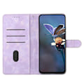 Miniatyrbillede 3 af 5: Til Samsung Galaxy S24 Mobiltelefon Cover Præget PU Læder Wallet Stand Anti-Drop Cover[HK] Style C Multicolor