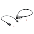 Miniatyrbillede 2 af 5: USB C til Mini USB 2.0 Adapter Type C Hun til Mini USB Han Adapter Kabel[HK] B
