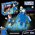 Miniatyrbillede 4 af 5: Roblox Rainbow Friends Døre Byggeklodser Figur Saml Model Mursten Legetøj Til Børn Børnegaver[HK]