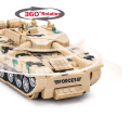 Pikkukuva 4 / 5: Pojat Transformer Lelut Tankki Ajoneuvo Muuntajat Lapset Robot Lapset Syntymäpäivälahja[HK] Desert yellow Tank
