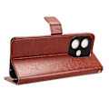 Miniatyrbilde 3 av 5: For Oppo A3 4G/A3 5G/A3x 4G/A3x 5G/A40M 4G/A40 4G/A3i 5G/A60 5G Deksel PU Lær Telefon Lommebok Etui [HK] Style A Multicolor