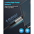 Pikkukuva 2 / 5: Baseus USB C -kaapeli, 100W PD 5A[HK]