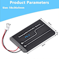 Miniatyrbillede 4 af 5: PS3 Controller Batteri LIP1359 LIP1859 LIP1427 Batteripakke kompatibel med Sony Playstation 3 PS3 Dualshock 3 Bluetooth Controller[HK] color