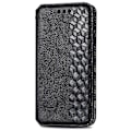 Pikkukuva 5 / 5: Samsung Galaxy A05s 4G Nahkakotelo, kohokuvioitu vinoneliökuvio, lompakkokotelo [HK] Style A Multicolor