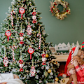 Miniatyrbilde 4 av 5: 6 stk Lollipop Candy Cane Hengepynt Juletrær Kule Ornamenter Dekorasjoner For Hjem 2024 Nyttårsgave [HK] Set5
