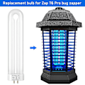 Miniatyrbilde 1 av 4: T6, T8, T9 Bug Zapper Reservepære, 15w, 4-pin Base, U-rør Pære[HK]